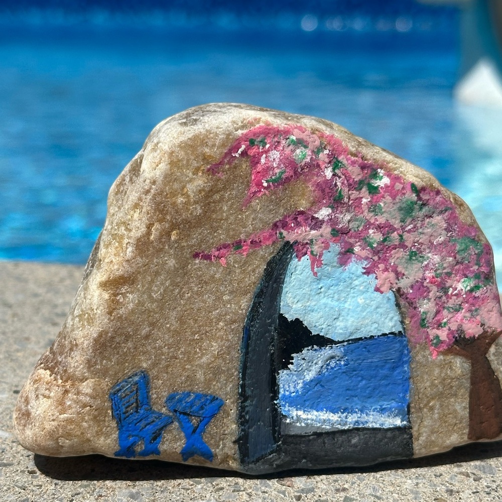 Hand-Painted Beach-Themed Rocks - Picture 5 of 5